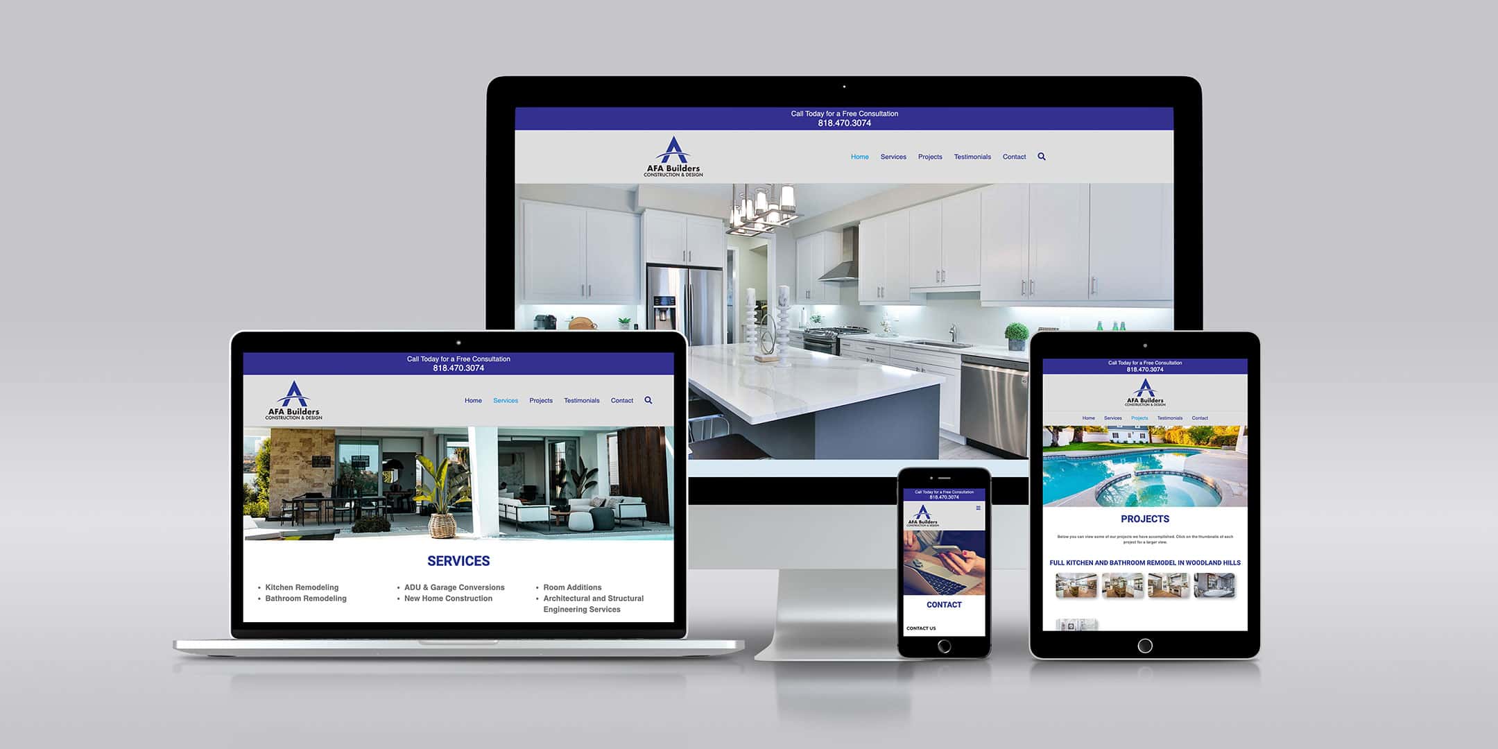 AFA Builders Website