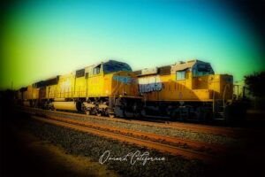 Photographed these trains in Oxnard, CA