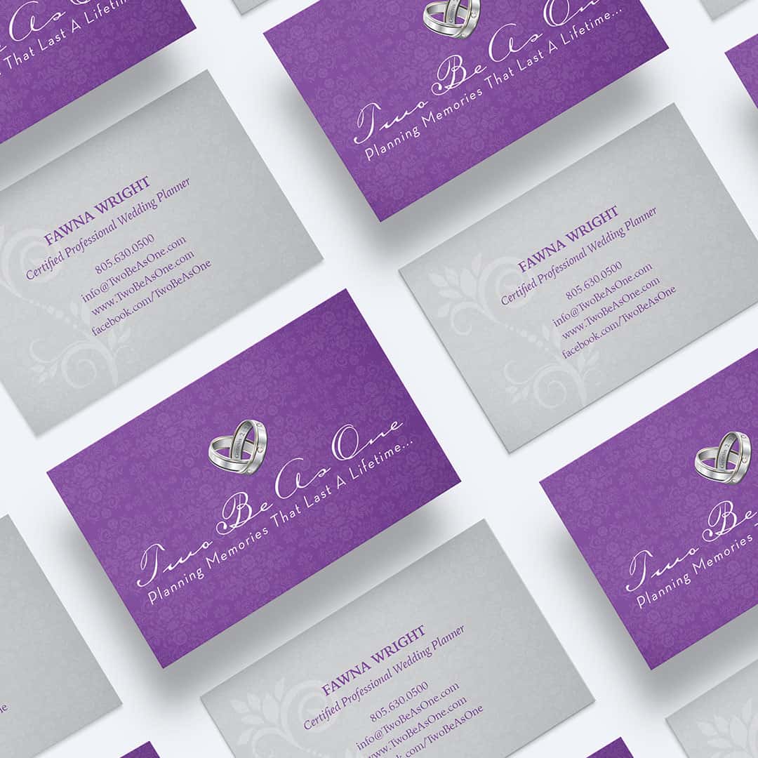 Two Be As One Business Cards
